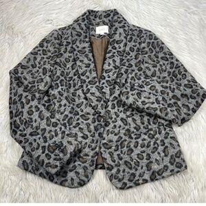 LOFT Cheetah Print Jacket